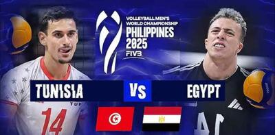 والیبال قهرمانی جهان 2025 | تونس 3-0 مصر؛ با هر نتیجه‌ای ببریم، صعود می‌کنیم - پارس فوتبال
