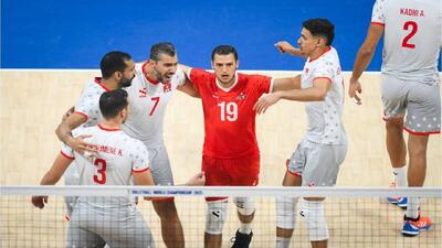 والیبال قهرمانی مردان جهان؛ تونس به عنوان تیم اول از گروه ایران صعود کرد - پارس فوتبال