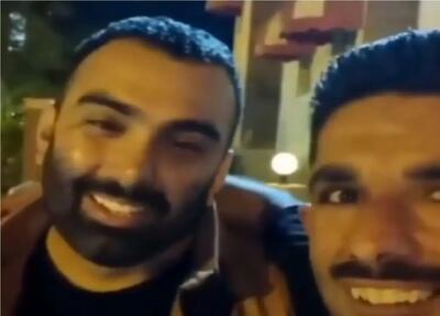 سکانس خندان؛ آقاهه تو کنسرت پریده رو کمر مسعود صادقلو میگه برای هدفام میجنگم