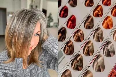 بهترین رنگ موهای مدرن برا موهای سفید؛ حموم بری و ریشه موهاتم دربیاد سفیدا معلوم نمیشن