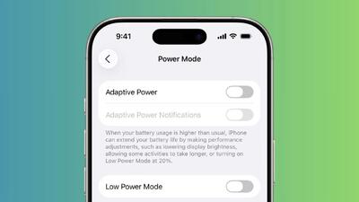 اپل حالت Adaptive Power را در iOS 26 برای مدیریت هوشمند باتری معرفی کرد