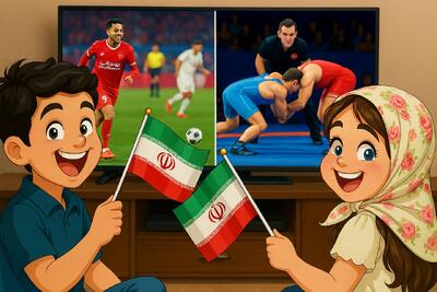 شما امشب فوتبال تماشا می‌کنین یا کشتی؟ 