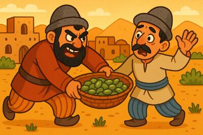 خر بیار، باقلا بار کن