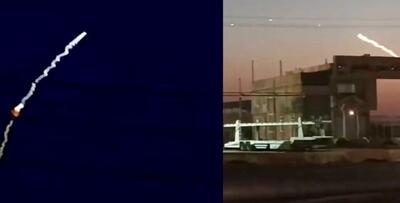 هشت ویدیو از تست موشک بالستیک عظیم ایران