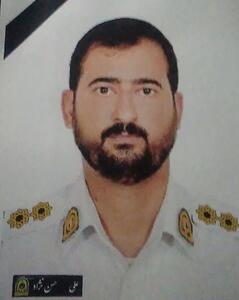 شهادت مأمور پلیس راه در محور کیاسر