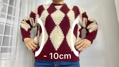 روش عالی برای کاهش سایز و کوچک کردن ژاکت ها فقط در ۵ دقیقه !