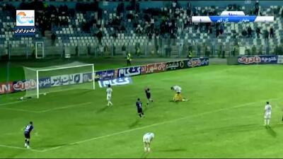 ویدیو: گل دوم گل‌گهر به ملوان توسط رضا اسدی