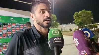 مصاحبه با بازیکنان ذوب آهن/ شایان مصلح: از بالا تا پایین داوری تشکر می کنم