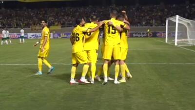 گل اول فجر سپاسی به ذوب آهن (سینا شاه عباسی)
