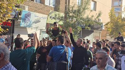 قدرشناسی مشهدی ها از یک قهرمان