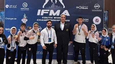 جوانان موی‌تای ایران به ۲ طلا و ۳ برنز جهان رسیدند - پارس فوتبال