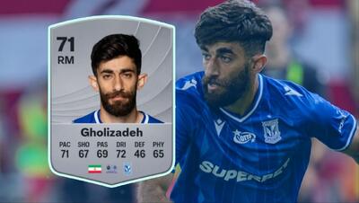 جزئیات کامل ریتینگ علی قلی‌ زاده در EA FC 26 / عکس - پارس فوتبال
