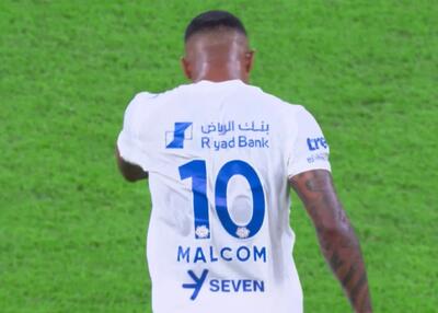 گل دوم الهلال به الاهلی (مالکوم)