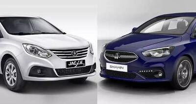 مقایسه جک J4 با سایپا شاهین CVT