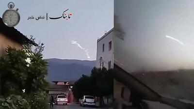 هشت ویدیو از تست موشک بالستیک عظیم ایران