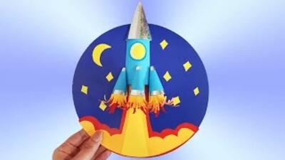 با این سفینه کاغذی تو رویا ها بریم فضا!