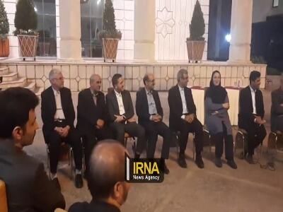 فیلم/ شب نشینی شعرا و استاندار خراسان رضوی