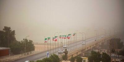 وزش باد شدید و گرد و خاک در تهران