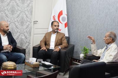 حضور هادی خانیکی در خبرگزاری برنا