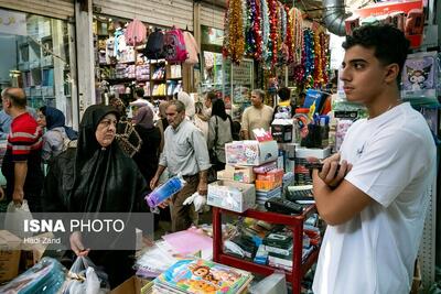تصاویر: بازار لوازم التحریر در آستانه آغاز سال تحصیلی