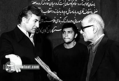 ملاقات با عباس امیر انتظام در بهداری زندان اوین! +عکس