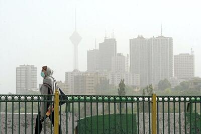 نادرترین رویداد گردوغبار در کشور