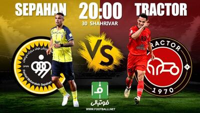دوئل دیدنی سپاهان و تراکتور در نقش جهان؛ پایان مهیج هفته