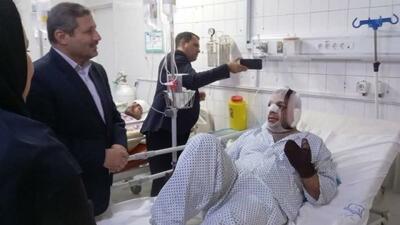 ۱۱ نفر از مصدومان حادثه آتش‌سوزی سبزوار در مشهد بستری هستند