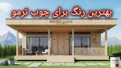 رنگ چوب ترمو وودگارد WOOD.guard؛ محافظت تخصصی ضد قارچ و کپک برای چوب ترمو