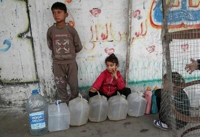شهرداری غزه: بی‌آبی شهر را فراگرفته است