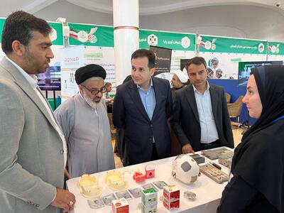 دیدار مدیرعامل شرکت شهرک‌های صنعتی هرمزگان با رئیس سازمان اوقاف و امور خیریه کشور