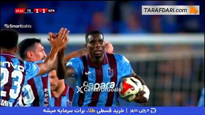 آندره اونانا و یک حرکت مثبت؛ پاس گل دروازه‌بان فصل گذشته منچستریونایتد برای ترابوزان سپور در سوپرلیگ ترکیه - پارس فوتبال