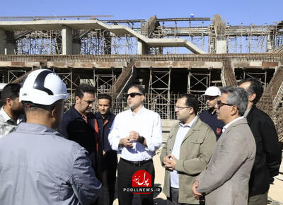 بازدید مدیرعامل شرکت ملی مس از پروژه ورزشی ورزقان