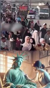 زنی که به نماد شیطان تشبیه شد! + فیلم