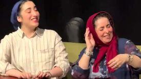 فیلم آواز باشکوه احساسیِ ژاله صامتی و دخترش جلوی چشم تماشاچیان / مادر و دختر خوش صدا همه را مبهوت کردند ...