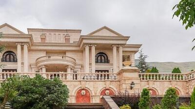 ویلای ۴ هزار میلیاردی متهم ردیف اول پرونده چای دبش + فیلم و عکس