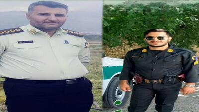 فوت ۲ مامور فراجا در پی واژگونی خودروی پلیس