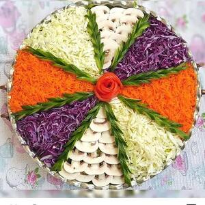 ایده دیزاین سالاد برای مهمونی