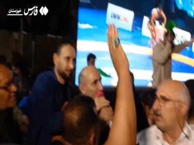 فیلم/ پدر نابغه کشتی ایران: طلای سعید اسماعیلی برای همه مردم ایران است
