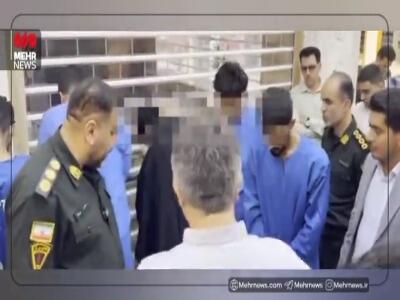 بازسازی صحنه سرقت از طلافروشی در قشم