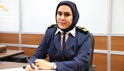 اولین بانوی دریانورد خوزستان گواهی‌نامه افسری دریافت کرد