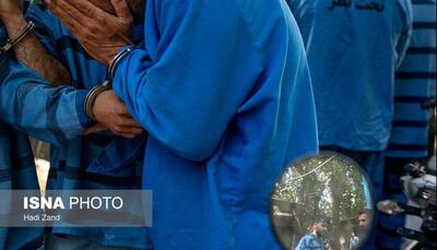 دستگیری سارقان موتورسیکلت در گاندی
