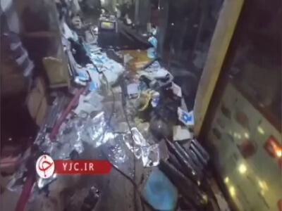 خطر از بیخ گوش پاساژ آلومینیوم گذشت