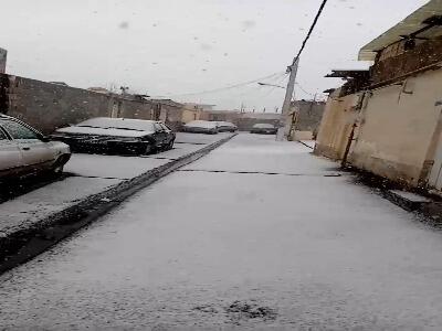 بارش برف تابستانی در شمال غرب کشور