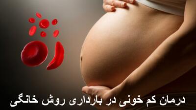 درمان کم خونی در بارداری روش خانگی |برای کم خونی در بارداری چه بخوریم؟