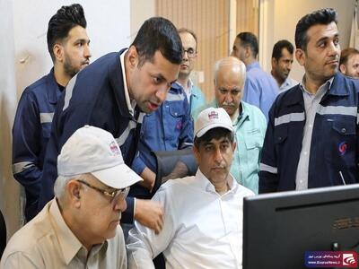 بازدید استاندار هرمزگان از شرکت صبا فولاد خلیج فارس