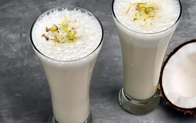 طرز تهیه میلک شیک نارگیل، بهترین نوشیدنی تابستانی !
