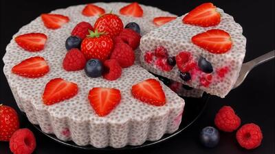 طرز تهیه ژله رژیمی با دانه چیا بدون نیاز به شکر