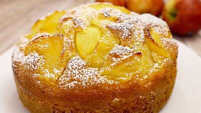 طرز تهیه کیک سیب پفکی خوشمزه، سریع و آسان !