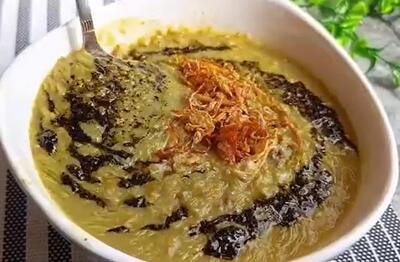کمی بلغور شیر و گوشت چرخ کرده ساده و یه غذای خوشمزه که هر چی بخوری سیر نمیشی!